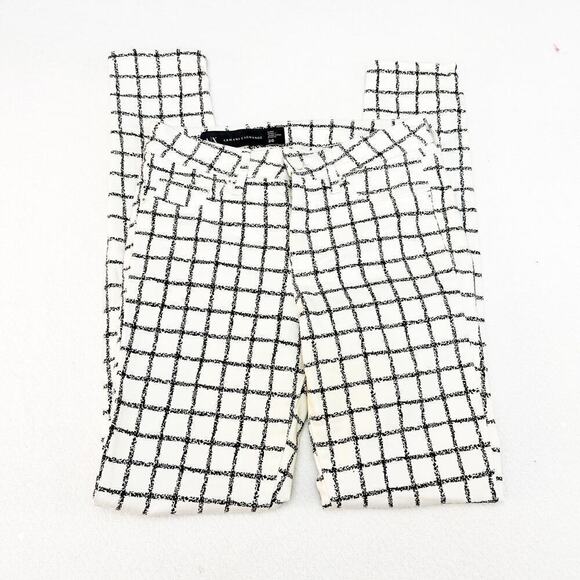 Armani Exchange Super Skinny Plaid Patterned Denim Jeans Size 26 - Picture 6 of 8